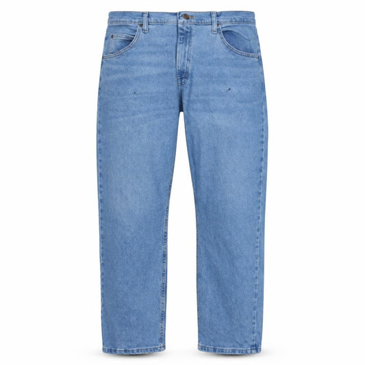 Front view of Wrangler Men's Blue 36x29 Straight Fit Denim Jeans