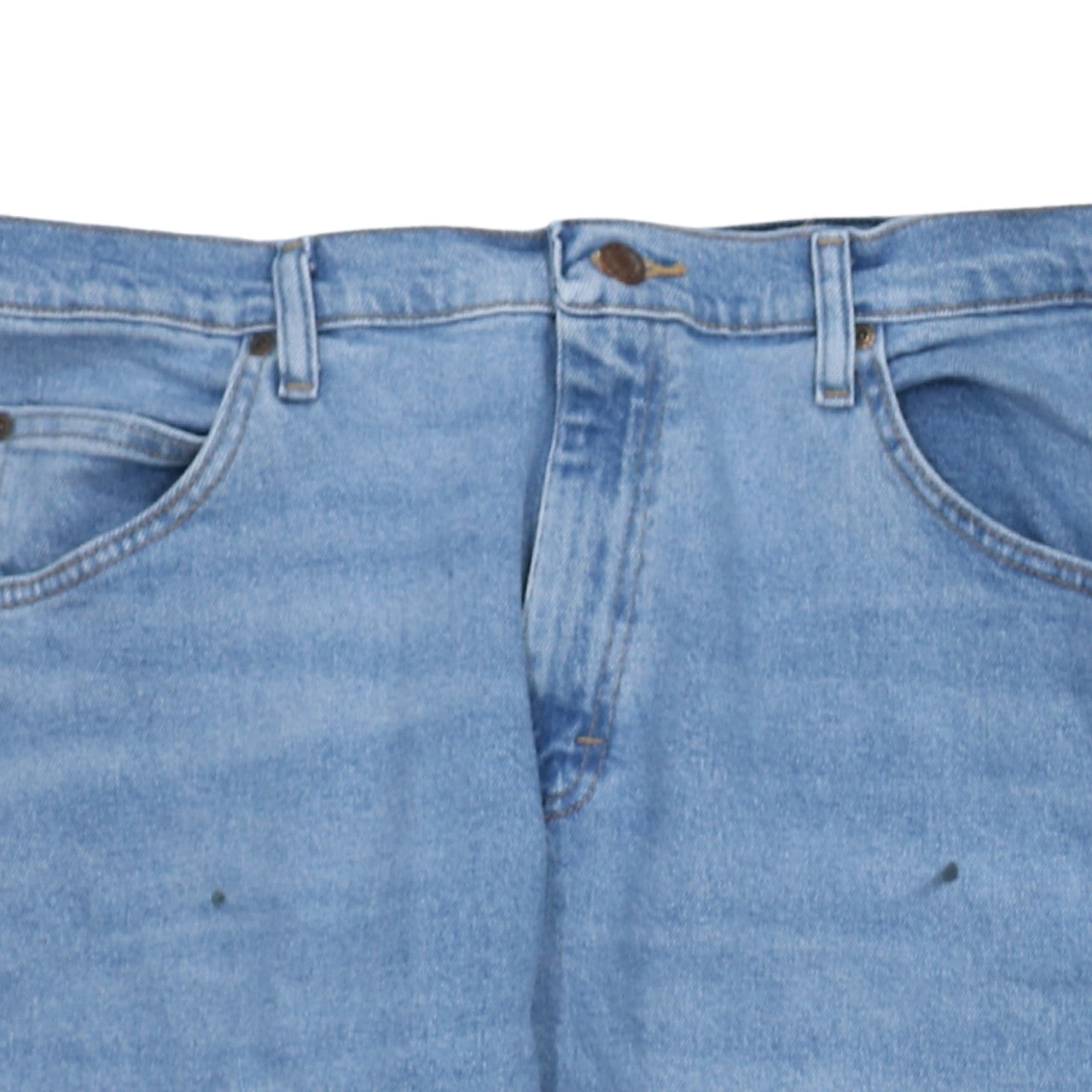 Wrangler Men's Blue 36x29 Straight Fit Denim Jeans