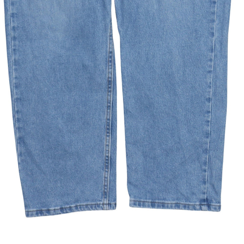 Wrangler Men's Blue 36x29 Straight Fit Denim Jeans