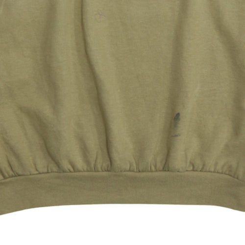 Kansas Men's Beige Pullover Workwear Sweatshirt Size L