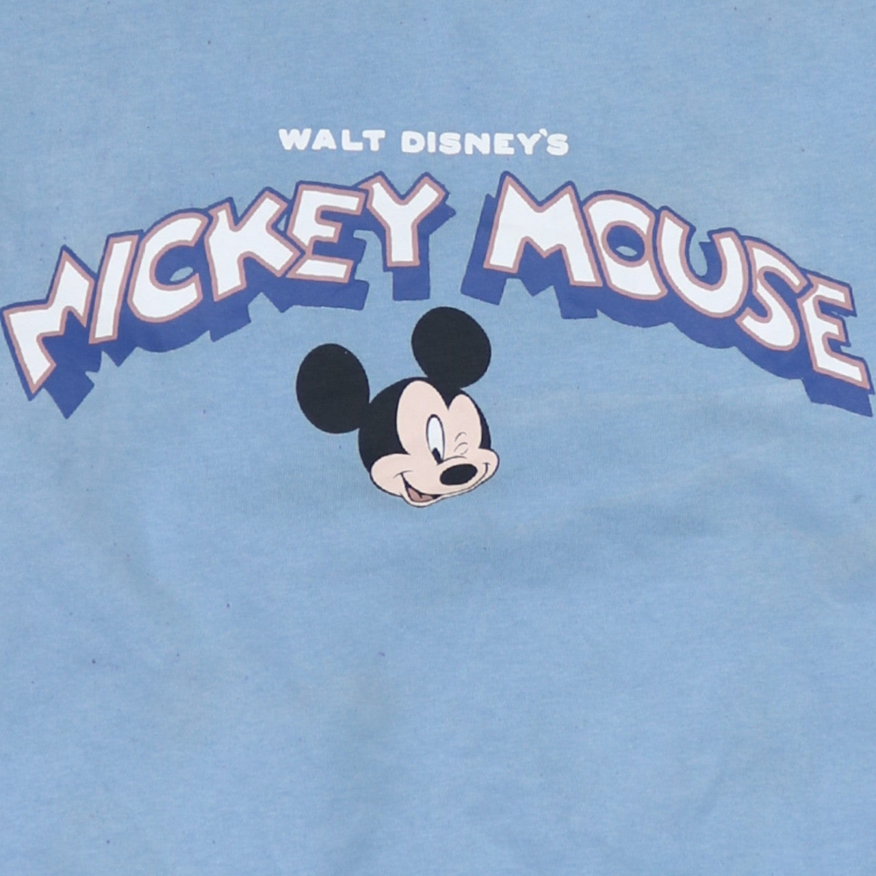 Disney C&A Women Blue XL Mickey Mouse Crew Neck Sweatshirt