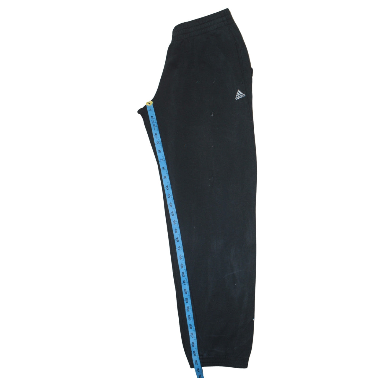 Adidas Men Black Regular Fit Sweatpants Size M Performance Essentials