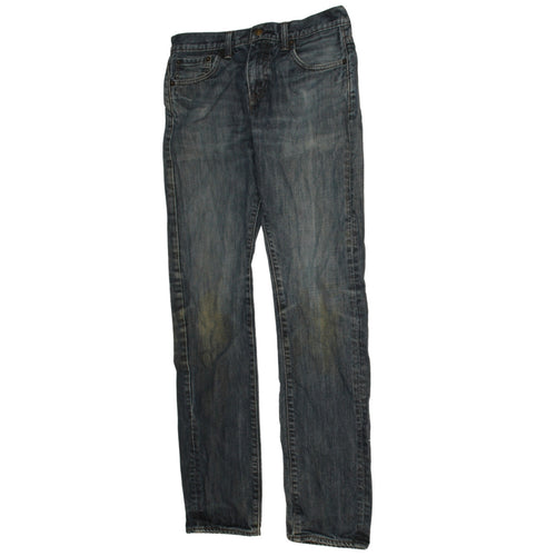 Levi's Men's Blue 513 Slim Straight Fit Jeans 30x34