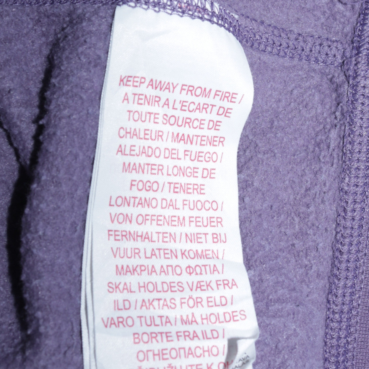 Nike Girls Purple Pullover Fleece Hoodie L 13-14 Years Logo Hooded Sweatshirt