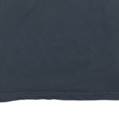 Puma Boys Black 15-16 Years Basic Logo Sports T-Shirt