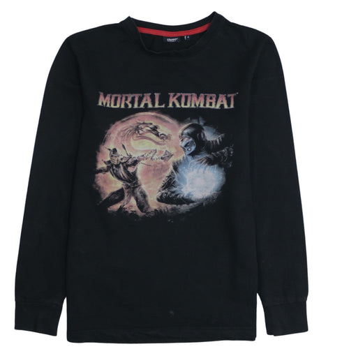 Cropp Men's Black Mortal Kombat Regular Fit Sweatshirt S