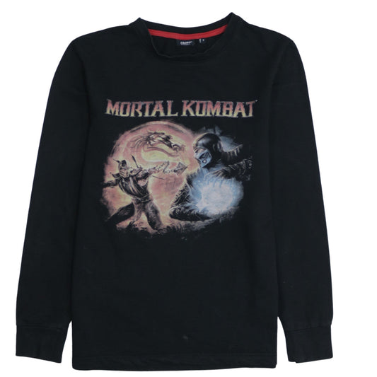 Cropp Men's Black Mortal Kombat Regular Fit Sweatshirt S