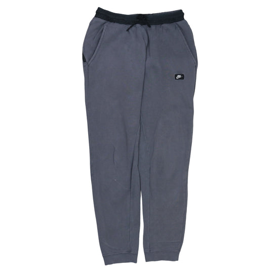 Nike Men's Grey Jogger Sweatpants M Regular Fit Cuffed Fleece