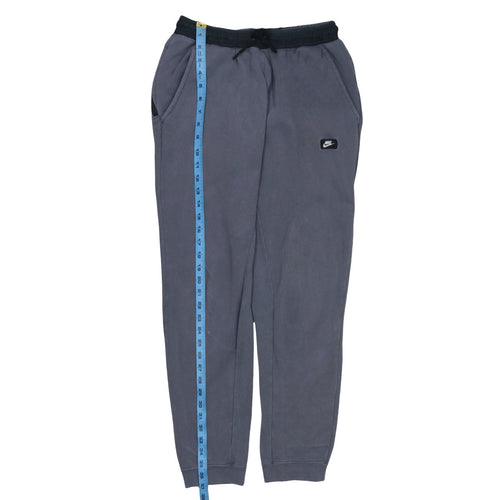 Nike Men's Grey Jogger Sweatpants M Regular Fit Cuffed Fleece