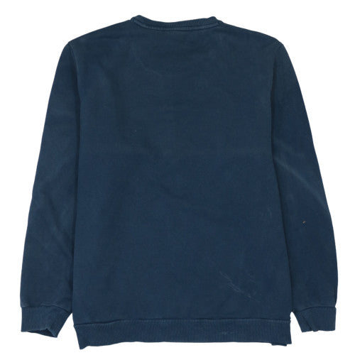 Puma Men's Blue XL Pullover Crew Neck Logo Sweatshirt