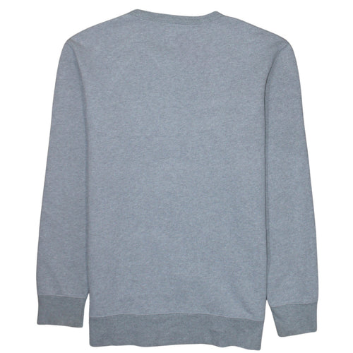 Levi's Mens Grey Logo Crew Neck Fleece Sweatshirt Size M