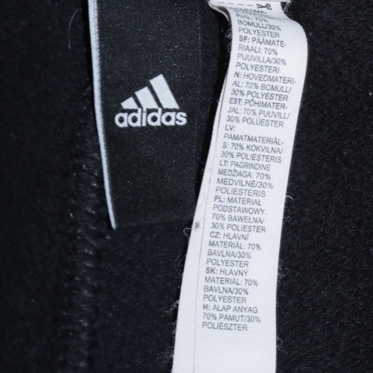 Adidas Men's Black XL Jogger Trousers with Stripe Logo