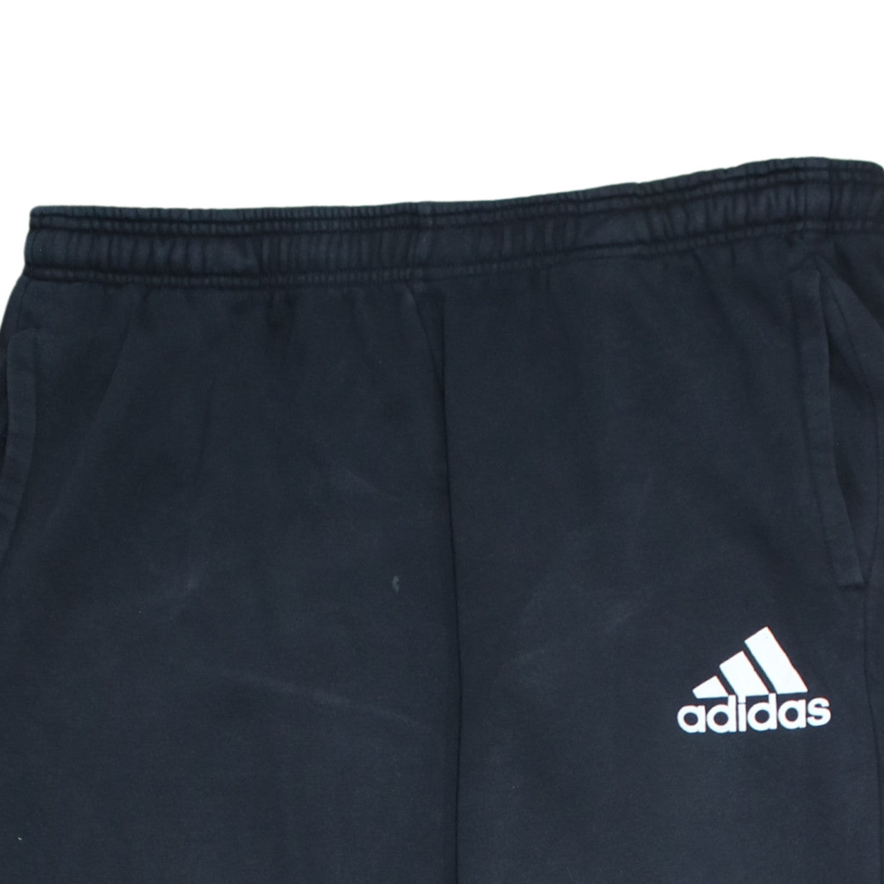 Adidas Men's Black XL Jogger Trousers with Stripe Logo