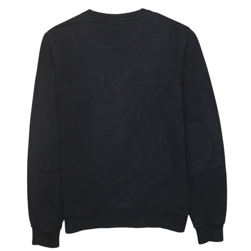 Champion Boys Black 2XL Sweatshirt Crew Neck Logo Cotton Blend