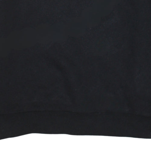 Champion Boys Black 2XL Sweatshirt Crew Neck Logo Cotton Blend