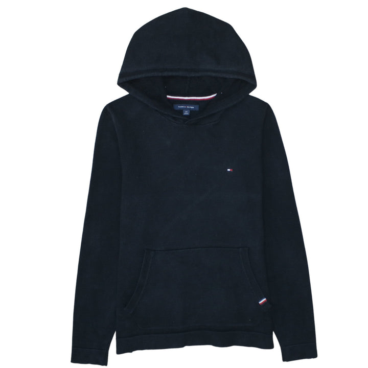Tommy Hilfiger Men’s Black Pullover Fleece Hoodie Size S