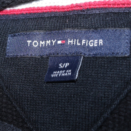 Tommy Hilfiger Men’s Black Pullover Fleece Hoodie Size S