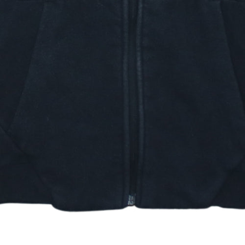 Everlast Boys Grey and Black Full Zip Hoodie 13 Years Cotton Blend