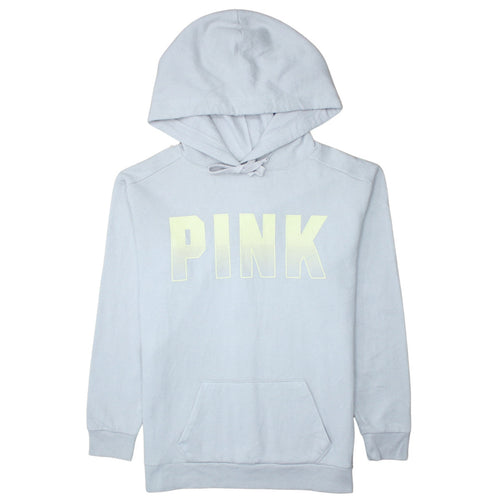 Victoria's Secret PINK Women's Grey Pullover Hoodie XS Soft Fleece