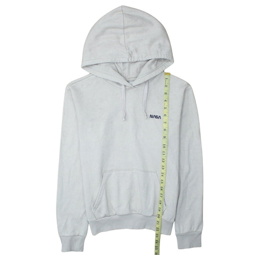 H&M Divided Women’s Grey NASA Pullover Hoodie XS Cotton Blend