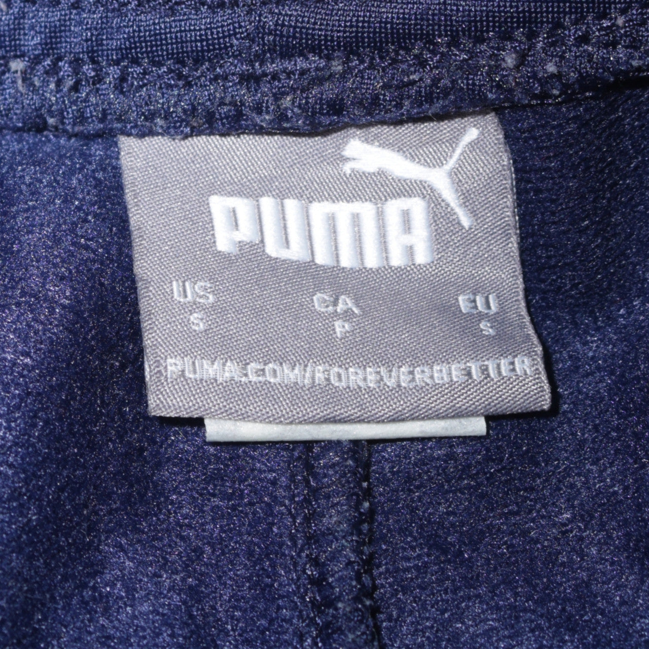 Puma Men's Blue Small Jogger Trousers with Logo