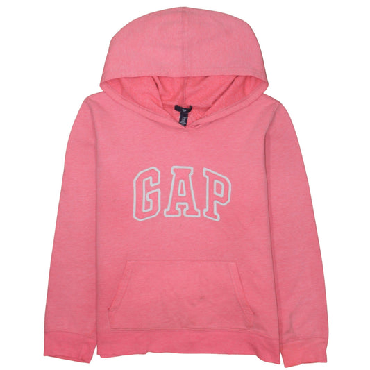 GAP Womens Pink Pullover Hoodie XL Cotton Blend Casual Sweatshirt