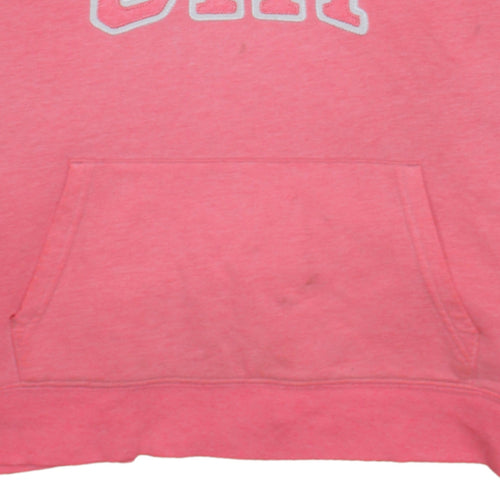 GAP Womens Pink Pullover Hoodie XL Cotton Blend Casual Sweatshirt