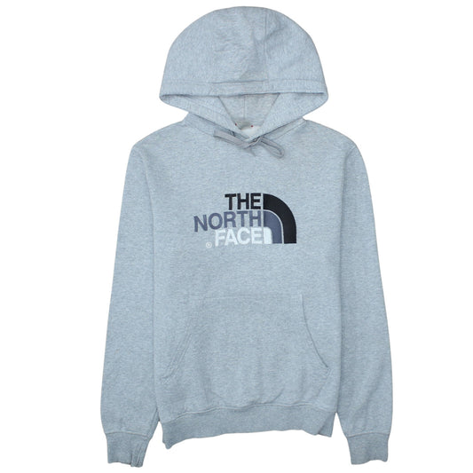 The North Face Men's Grey Pullover Hoodie Size S Cotton Blend