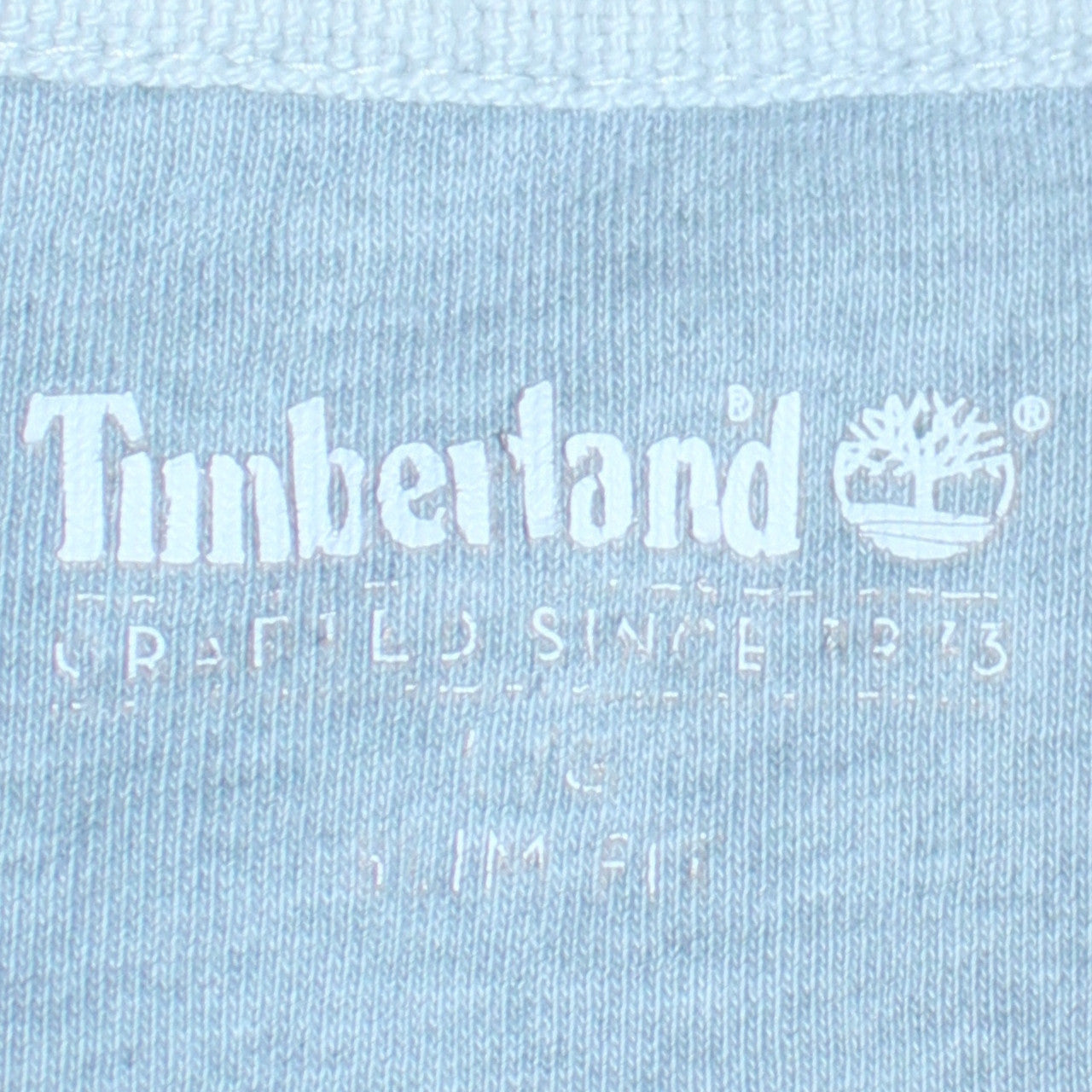 Timberland Men's Navy Blue Cotton Crew Neck Slim Fit T-Shirt L