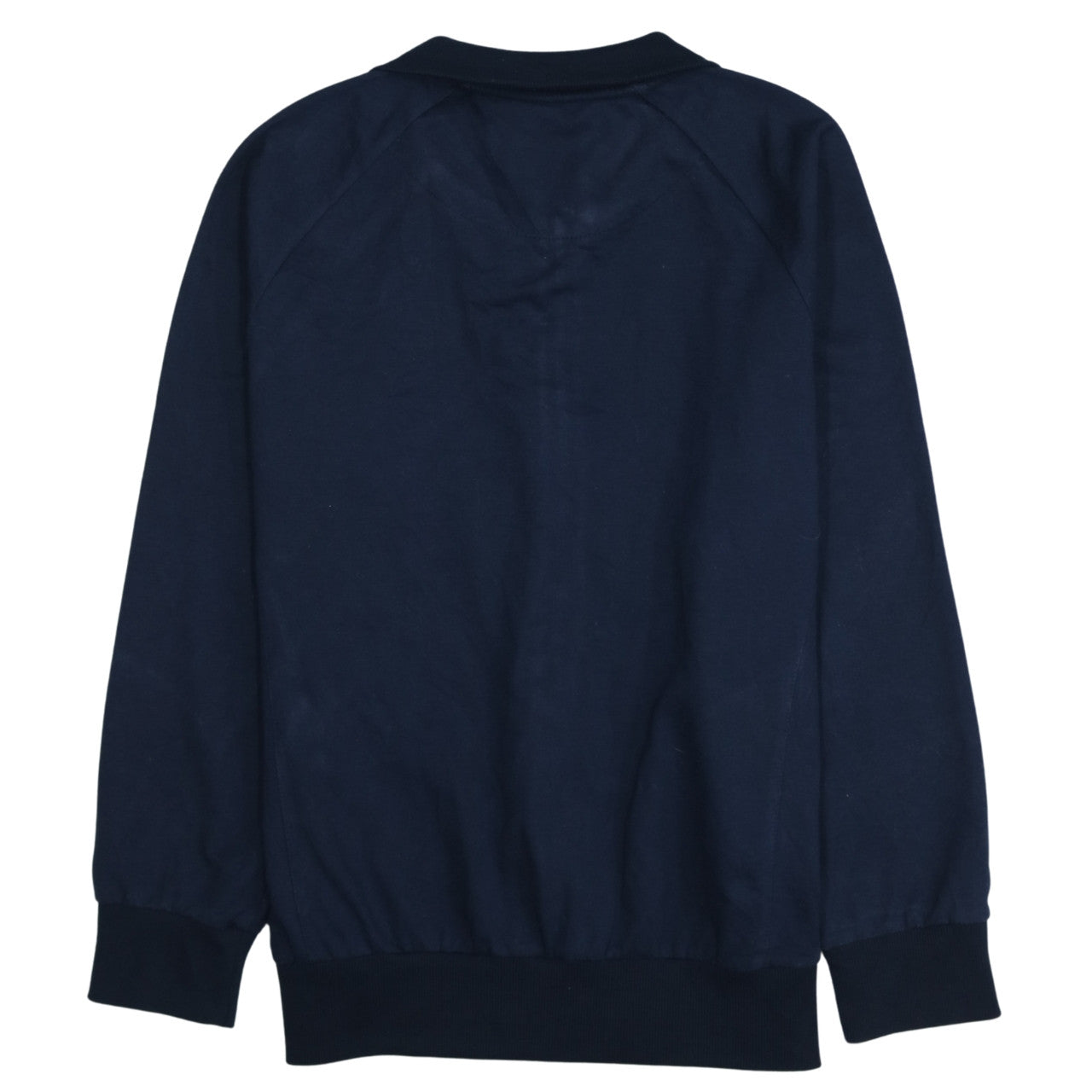 Umbro Women Navy Blue Full Zip Sweatshirt XL Cotton Blend Sportswear