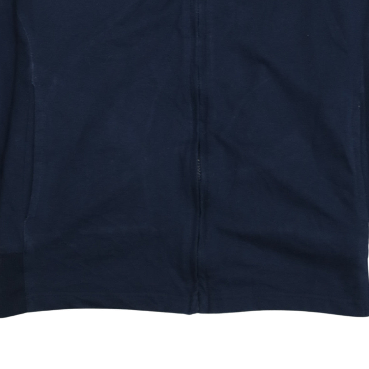 Umbro Women Navy Blue Full Zip Sweatshirt XL Cotton Blend Sportswear
