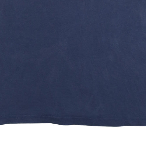 Puma Men's Navy Blue Crew Neck Short Sleeve T-Shirt Size L