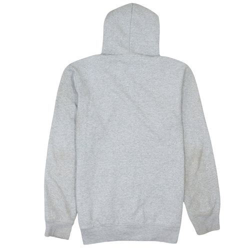 Umbro Men’s Grey XL Full Zip Hoodie with Logo and Pockets
