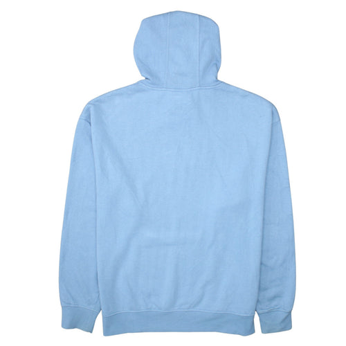 Fila Men's Blue Pullover Hoodie L Embroidered Logo Fleece Sweatshirt