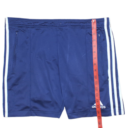 Adidas Men's Blue Athletic Shorts Size S Polyester Quick Dry