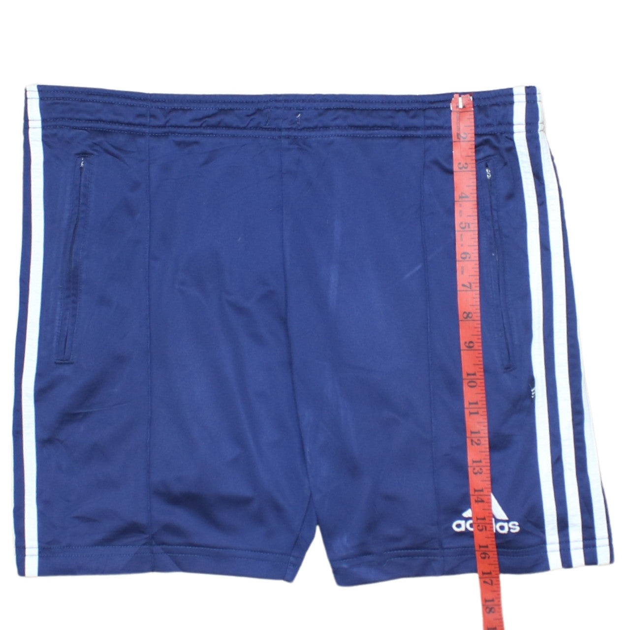 Adidas Men's Blue Athletic Shorts Size S Polyester Quick Dry