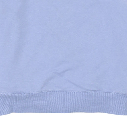 FILA Womens Blue Crew Neck Pullover Sweatshirt Size S