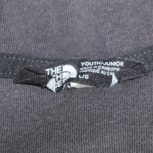 The North Face Boys Black 14 Years Half Zip Hooded Fleece Hoodie