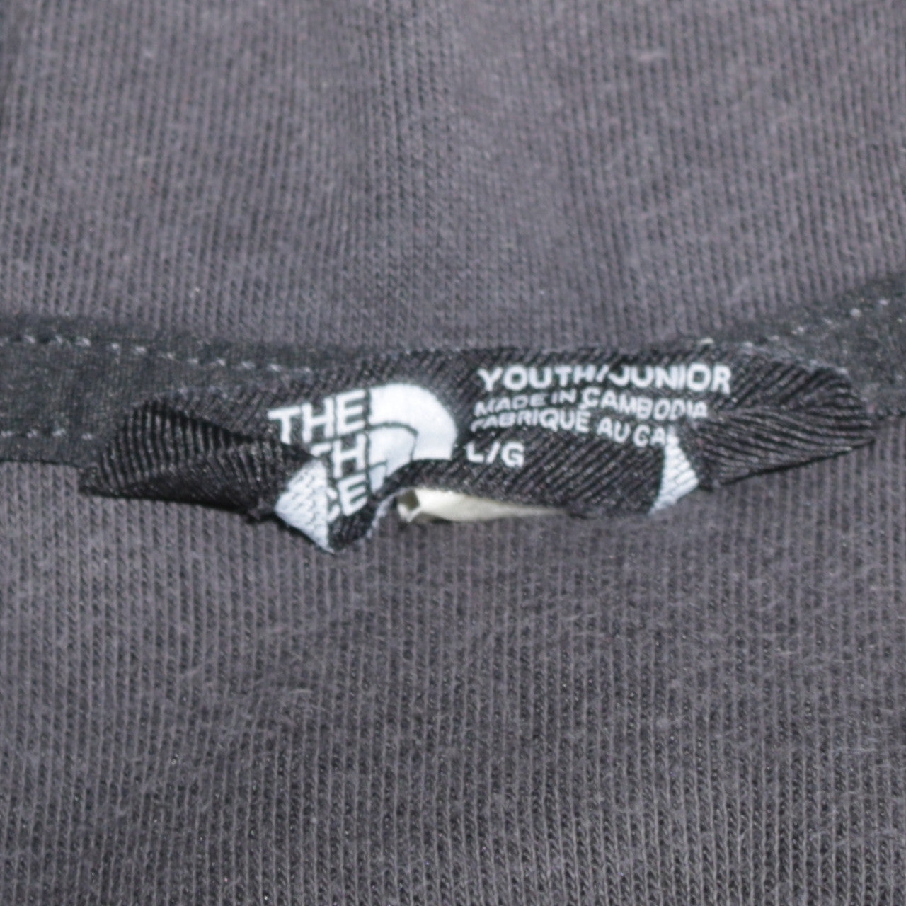The North Face Boys Black 14 Years Half Zip Hooded Fleece Hoodie