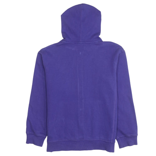 Nike Boys Purple Full Zip Hoodie Size 12-13 Years L Sportswear Cotton