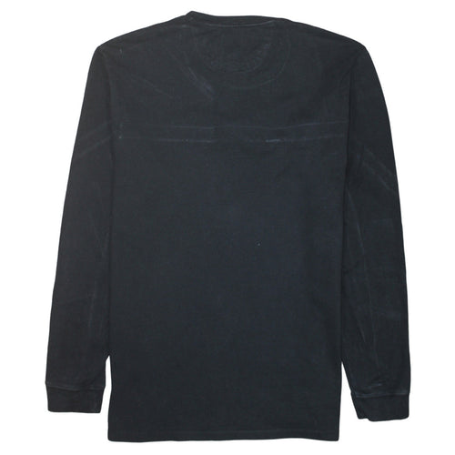 Vans Mens Black XL Long Sleeve Crew Neck Sweatshirt Checker Print