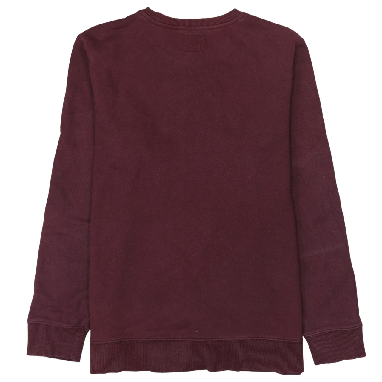 Vans Mens Red Logo Pullover Sweatshirt Size M