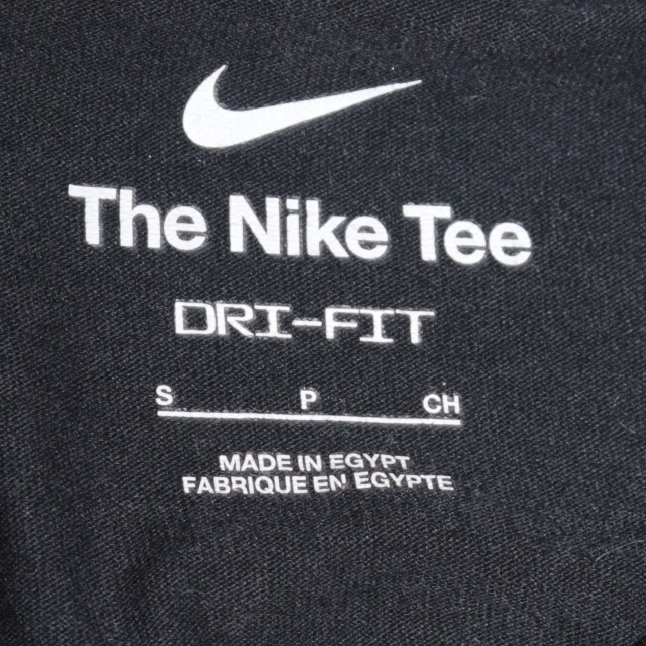 Nike Men's Black Athlete Dri-FIT Logo Short Sleeve Sports T-Shirt Size S