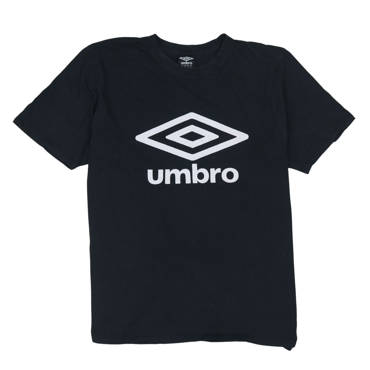 Umbro Men's Black 2XL Logo Sports Cotton T-Shirt
