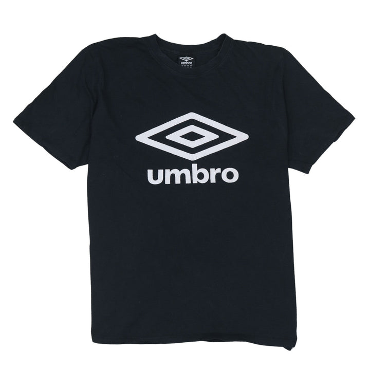 Umbro Men's Black 2XL Logo Sports Cotton T-Shirt