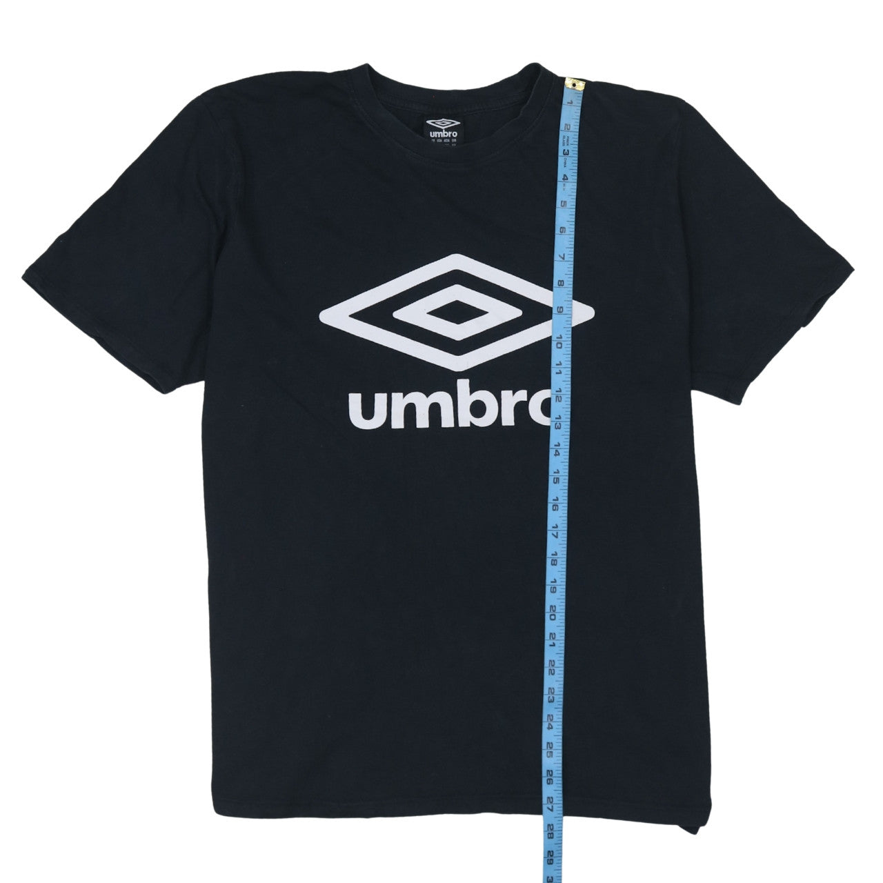 Umbro Men's Black 2XL Logo Sports Cotton T-Shirt