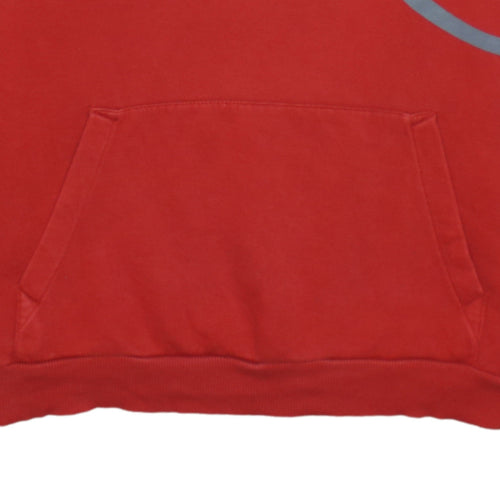 Puma Boys Red Pullover Hoodie XL (Age 14) Graphic Print Cotton Blend