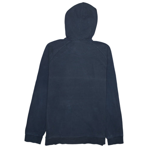 adidas Men's Blue Pullover Hoodie Fleece Small