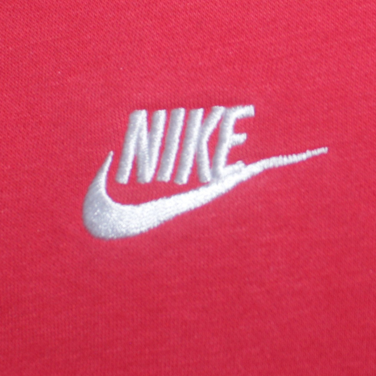 Nike Mens Red Crew Neck Pullover Sweatshirt Size S