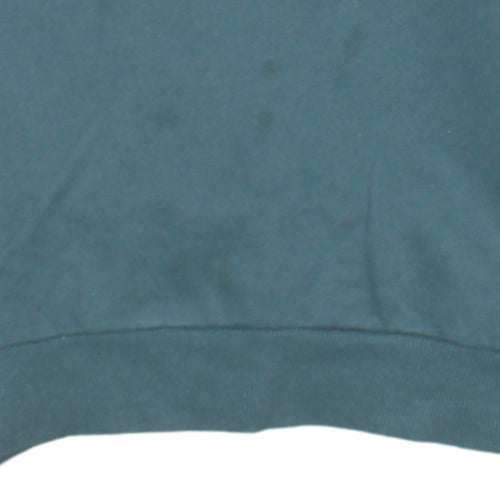 The North Face Womens Green Crew Neck Pullover Sweatshirt Size S